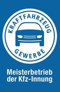 Meisterschild "Meister-/Mitgliedsbetrieb der Kfz-Innung"